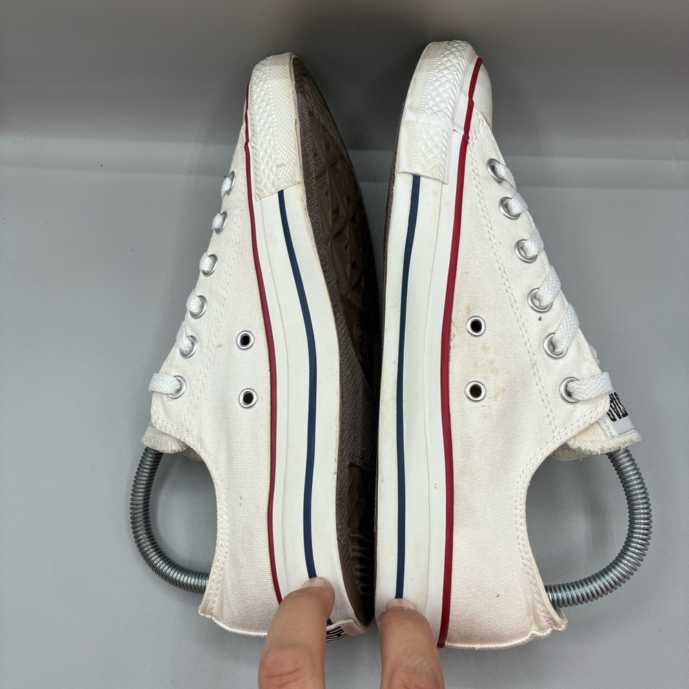 Converse Chuck Taylor All Star Low Sneakers Women’s 9 Optical White M7652 - Picture 5 of 8